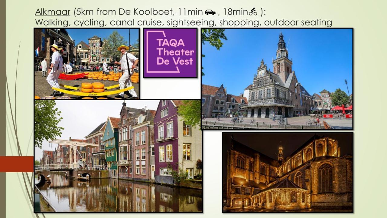 Vakantiewoning De Koolboet Koedijk Exterior photo